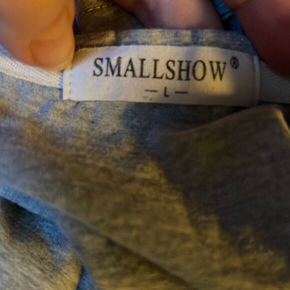 Small Show nursing top size L cotton blend top. - Picture 4 of 6